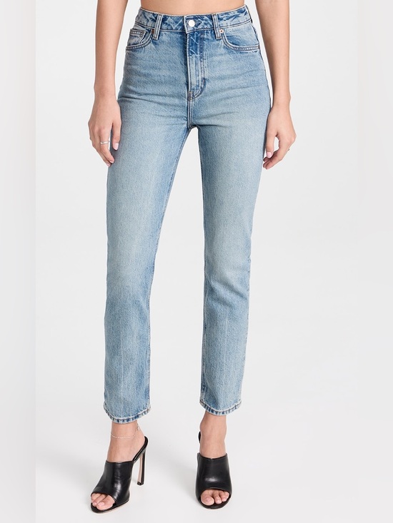 Reformation Denim - REFORMATION Lisa Ultra High Rise Straight Jeans Malta 27